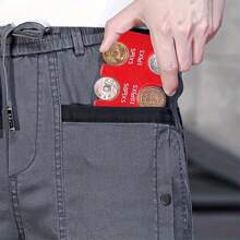 1pc Plastic Coin Holder, High Capacity Coin Purse With Sorting Function, Coin Organizer Box, Black, Portable Accessories Storage