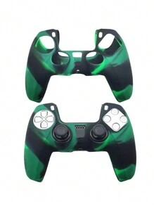 1pc PlayStation5 Controller Protective Case, Camouflage Pattern Design, Anti-Slip, Anti-Sweat, Anti-Scratch, Anti-Dust, Enhanced Grip