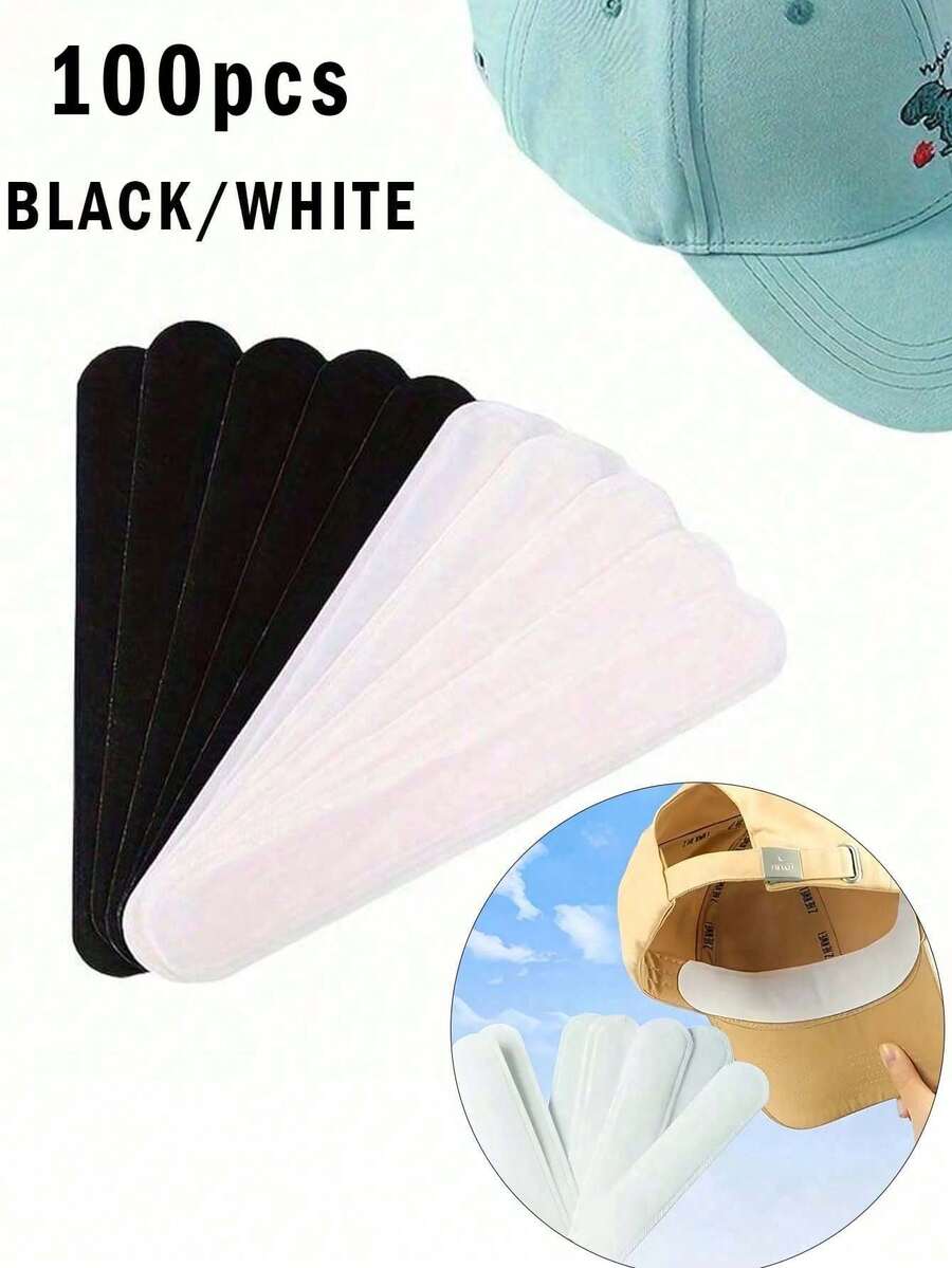 100pcs Disposable Outdoor Anti-Perspirant Stickers Anti-Perspirant Pads ...