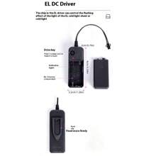 Cyberpunk LED Glowing Full Face Mask V-Shape Cold Light Funny Party Rave Horror PVC Face Mask - Multicolor - View 5