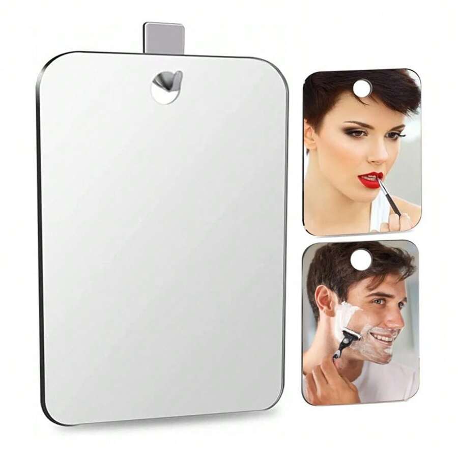 PC AntiFog Mirror Acrylic Bathroom Vanity Makeup Mirror, Shaving