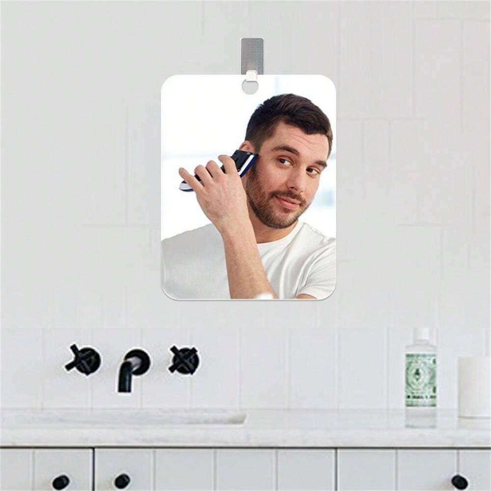 PC AntiFog Mirror Acrylic Bathroom Vanity Makeup Mirror, Shaving