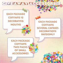 1Pc/12Pcs 15ml/50ml DIY Phone Case Kit Whipped Cream Glue Kit Include 12Pcs Simulation Cream Glue With Nozzle - Multicolor - View 7