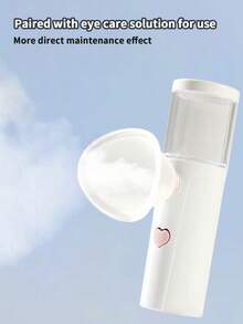 1 件面部保湿纳米喷雾按摩器，缓解疲劳和补水 - 便携式 USB 充电式洗眼器，适合旅行、家庭、办公室面部保湿首选