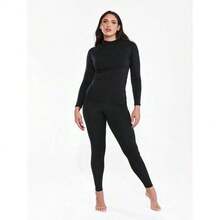 Women's Blouse And Pants Set Plus Size Thermal UV Unisex Second Skin Fast Shipping Promotion High Quality - Hồng - Xem 4