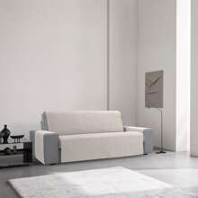 Ecommerc3 4 人座沙发套 190 X 220 厘米 超柔软雪尼尔 - 带口袋的沙发套 100% 西班牙制造