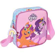 Hasbro MY LITTLE PONY "WILD & FREE" CROSSBODY BAG - Comfortable And Versatile Shoulder Bag - Ideal Shoulder Bag For Everyday - Shoulder Bag With Modern Style - High Quality And Durability Shoulder Bag