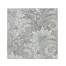 Mandala Texture Pattern Polymer Clay Stamp Sheet DIY Clay Jewelry Earring Impression Emboss Mat Ceramic Pottery Tool Birthgday Gift - Clear - View 15