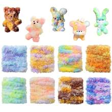 5 que len xoắn họa tiết siêu dày và siêu dày 39,3 inch/100cm, thủ công tự làm, chó con, thỏ và gấu, que làm sạch ống bằng vải lông san hô cỡ lớn, que làm sạch ống dài, thân cây nhung lông dày và dài, đồ thủ công làm từ thân cây nhung lông, động vật thân cây nhung lông với que làm sạch ống dày, dự án tự làm và đồ trang trí thủ công - Nhiều màu - Xem 2