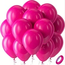 50pcs Colorful Latex Balloons - 5/10/12 Inch Round Helium Balloons, Suitable For Theme Weddings, Graduations, Anniversary Party Decorations - Multicolor - View 36