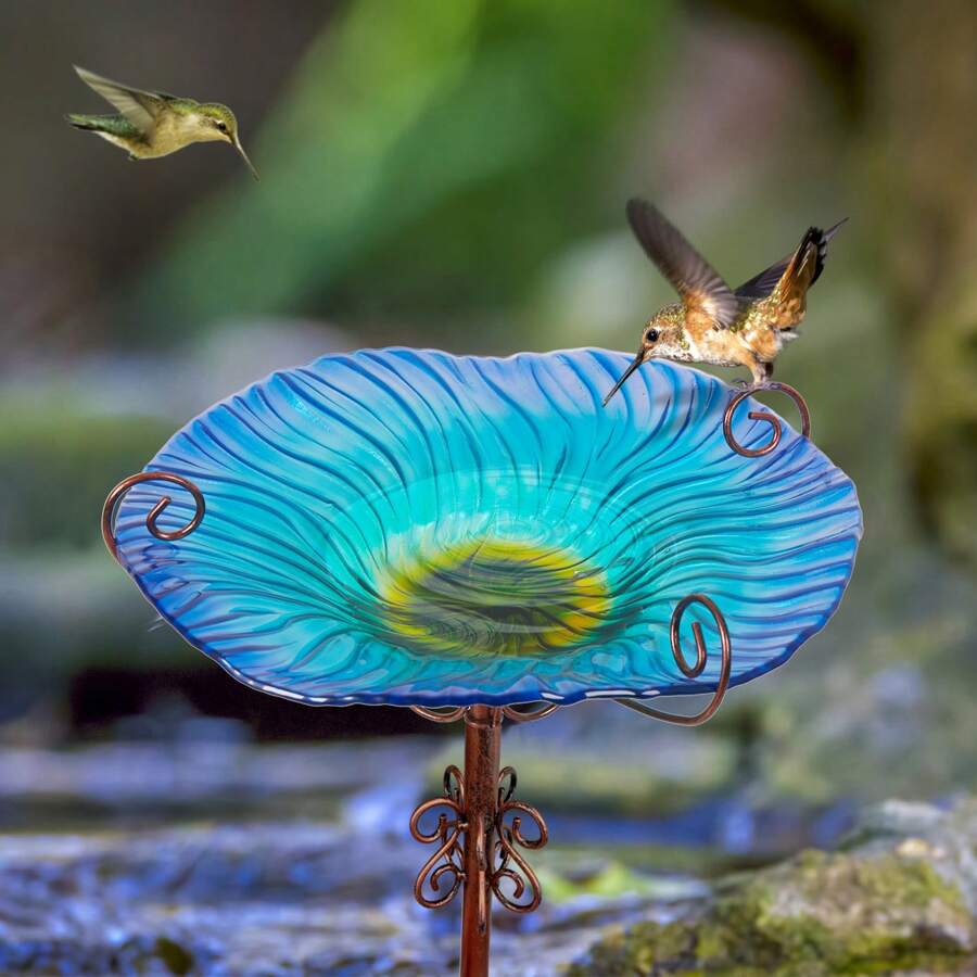 Pompe à Fontaine Solaire Flottante - 5 Buses - Fontaine D'Eau Pour Jardin, Bassin Et Bain D'Oiseaux