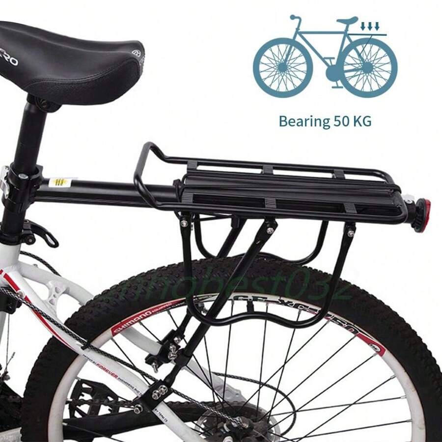 Bike Rear Rack Carrier Universal Adjustable Bicycle Rear Luggage