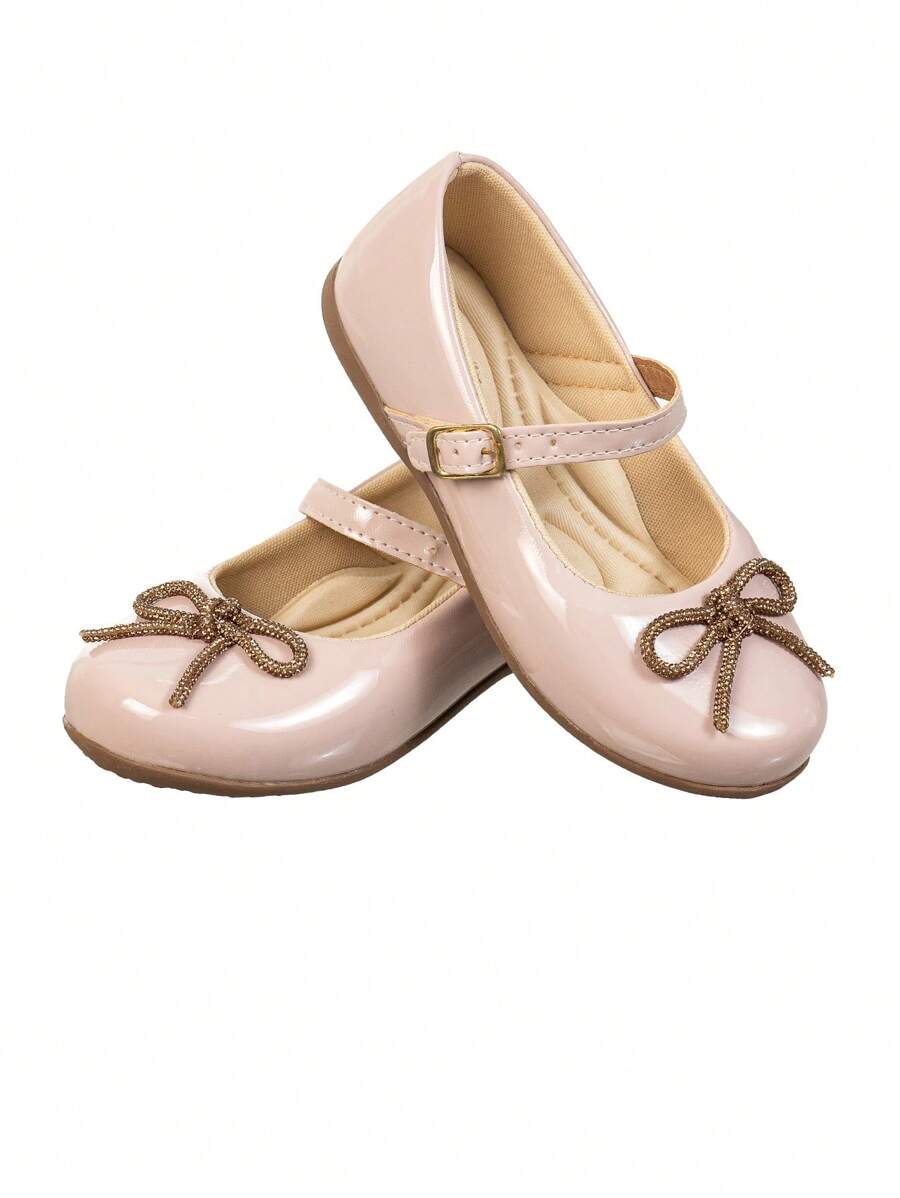 Girl Sneaker Shoe Child Children's Shoe Doll Christening Wedding Birthday Party - 乾枯玫瑰色 - 查看 1