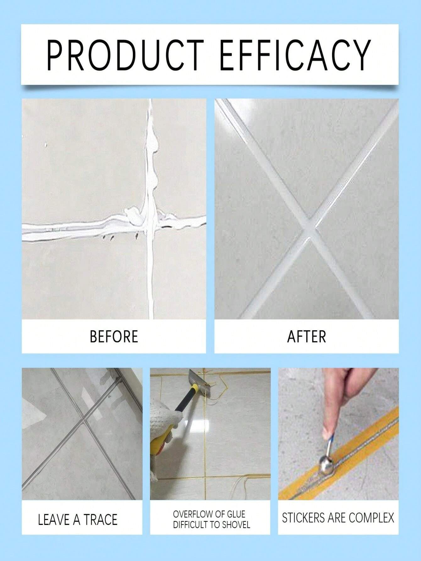 Tile Grout Isolation Wax Easily Clean And Isolate Dirt In Floor And