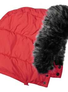 Women's Hooded Jacket With Plush Hat Roosevelt51 - 紅色 - 查看 5