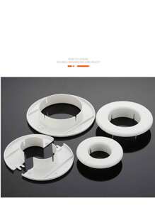 Wall Hole Decoration Cover, Air Conditioning Hole Decorative Cover, Hole Sealing Cover, A/C Hole Cover, With Cover, Concealment - Optional Specifications - View 9