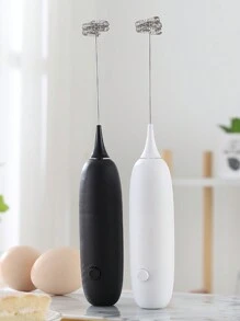 خلاط حليب كهربائي، خلاط حليب يدوي قوي، خلاط حليب صغير، خلاط مشروبات من الفولاذ المقاوم للصدأ، مناسب للقهوة واللاتيه والكابتشينو والماتشا والشوكولاتة الساخنة، خلاط حليب محمول، خلاط كهربائي لاسلكي، ماكينة قهوة صغيرة - متعدد الألوان - مشاهدة 1