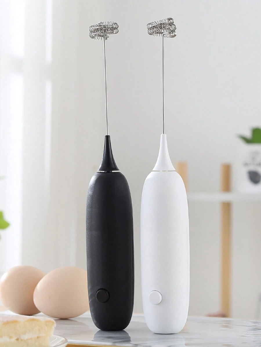 خلاط حليب كهربائي، خلاط حليب يدوي قوي، خلاط حليب صغير، خلاط مشروبات من الفولاذ المقاوم للصدأ، مناسب للقهوة واللاتيه والكابتشينو والماتشا والشوكولاتة الساخنة، خلاط حليب محمول، خلاط كهربائي لاسلكي، ماكينة قهوة صغيرة - متعدد الألوان - مشاهدة 1