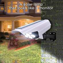 1pc LED Solar Powered Outdoor Lighting With Motion Sensor, Powerful Solar-Powered 4 LED Security Lights Outdoor Decorations With 3 Modes Motion-Activated Waterproof Street Light With Built-In 18650 Lithium Battery Wall Lamp For Garden - White Light - View 4