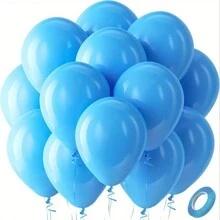 50pcs Colorful Latex Balloons - 5/10/12 Inch Round Helium Balloons, Suitable For Theme Weddings, Graduations, Anniversary Party Decorations - Multicolor - View 24