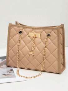 Fashion Chain Shoulder Bag 2024 New Small Square Bag Women's Wholesale Handbag, Suitable For All Seasons
