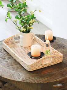 1 件金盘烛台装饰，适合斋月、复活节、情人节、婚礼季节，适合 LED 和蜡烛、水疗、浴室、婚礼、家居装饰