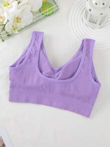 4pcs/Set Women's Sports Bra Racerback Yoga Fitness Running Padded Bras, Lingerie