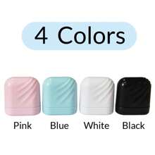 100pcs Name Stickers And 1pc Custom Name Stamp For Clothing Waterproof Solid Color Name Stamps Personalized For Students And Business Use, Custom Name Stamp For Clothing, Handwritten Signature Stamp, Name Label, DIY Customized Cartoon Self Inking Name Seal Stamp For School Student Personalized Stationery Gift Back To School