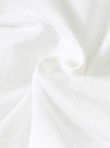 新款嬰兒女童圓領長袖字印上衣褲帶頭帶套裝，心形印花蝴蝶結，3入組 - 白色 - 查看 9