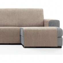 Ecommerc3 | Housse de canapé méridienne avec bras droit et  240 cm - Housse de canapé méridienne avec poches 100 % fabriquée en Espagne - Beige - Voir 6