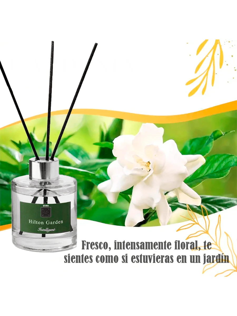 Difusor De Varillas Aromáticas De 100ml Ambientador De Aromas Refrescantes Y Elegantes