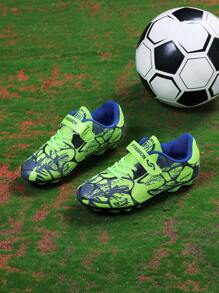 Unisex Teenagers Long Spike TPU Football Outsole, Lawn Anti-Kick Rubber Sole For Daily Training & Professional Football Shoes, All Season Sports Shoes