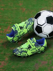 Unisex Teenagers Long Spike TPU Football Outsole, Lawn Anti-Kick Rubber Sole For Daily Training & Professional Football Shoes, All Season Sports Shoes