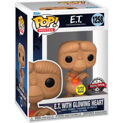 POP FIGURE ET THE ALIEN 40TH ANNIVERSARY ET EXCLUSIVE - Edizione limitata Funko Pop da collezione - Funko Pop Design dettagliato e realistico - Funko