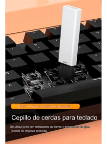 Kit De Limpieza 20 En 1 Multiusos Brochas Teclados Celulares Audífonos Lentes - Blanco - Ver 5