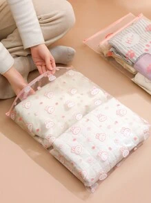 4pcs Waterproof Baby Clothes Storage Bags For Maternity Packing Love Valentine