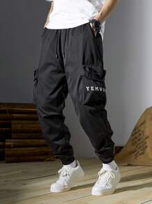 Pantalones para hombres - Negro - Ver 5