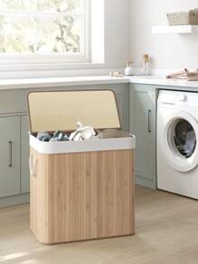 SONGMICS Laundry Baskets - 木質色 - 查看 1