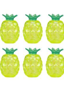 6 Packs Wedding Candy Boxes Fruit Shaped Gift Boxes Fillable Decorative Balls DIY Plastic Fillable Balls Decorative Candy Gift Packaging Wedding Halloween Birthday Supplies