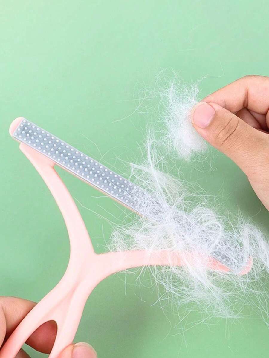 1 件/2 件 - 轻松去除宠物毛发 - 用于狗和猫刷、双面宠物毛发去除工具、洗衣粉去除工具、便携式地毯刮刀，适用于宠物、洗衣房、地毯、沙发、清洁产品