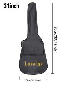 1pc Customized 31-41inch Guitar Bag Acoustic Guitar Case Personalized Custom Name In 4 Fonts Pattern Guitar Storage Bag Shoulder Bag Guitar Backpack Adjustable Shoulder Strap Guitar Case Double Straps Acoustic Guitar Gig Bag Gig Backpack Guitar Accessories, Portable, Multifunction, Large Capacity, Versatile, Practical, All-Purpose, Colorful, Vintage, Cute, Adorable, Contracted, Kawaii, Funny, Basics, Custom, Personalized, Unique, Customized, Girlfriend, Boyfriend, Family, Friends, For Outdoors/Outings/Travel/Hiking/Stadium/Sports/Climbing, For Business/Commute/Work/Office, Beach Bag, School Supplies, Back To School, School Gift, For Office, For School, For Classroom, For Teacher Gifts, For University, For Colleague, For Dorm Rooms, For Teacher, For Boys And Girls, For Teenagers, Junior High School Students, Middle School Students, High School Senior High School Students, College Students, University Students, Freshman, Sophomore, Underclassmen