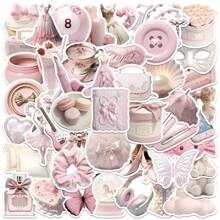 50PCS Birthday Decorations Stickers Room Decor Decor Accessories Vinyl Stickers Aesthetic Laptop Sticker Pack Skateboard Stickers Water Bottle Stickers Notebook Stickers - Multicolor - View 1