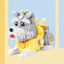 1 Conjunto de Blocos de Construção de Partículas Pequenas em ABS, Série Fofa de Animais de Desenho Animado com Cachorros e Gatos de Estimação Adoráveis como Huskies, Buldogues, Corgis, Gatos Laranja, Ragdolls, Siameses, Adequado para Volta às Aulas, Ano Novo, Páscoa, Dia dos Namorados, Aniversário e Outros Presentes para Feriados. Também pode ser usado para Decoração Caseira DIY Artística, Decoração de Sala de Estar Criativa e Artesanato Doméstico DIY. Adequado também para Dia dos Namorados, Ano Novo Chinês, Volta às Aulas, Blocos de Construção Interessantes, Pode Ser Usado como Decoração Doméstica Criativa, Blocos de Construção Desafio Interessante Mini, Exercitar Habilidades Manuais, Conjunto de Blocos de Construção, Decoração de Quarto Decoração DIY Criativa, Brinquedo DIY Brinquedos Educativos de Ciência, Conjunto de Blocos de Construção para Presentes de Adultos, Adequado para Presentes de Feriados, Aniversário, Páscoa, Dia das Mães, Dia dos Pais. Decoração de quarto