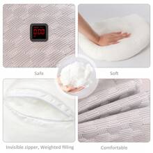 Adjustable Maternity Pillow For Sleeping – Cooling Pregnancy Body Pillow, Removable & Machine Washable, Full Support For Back, Legs & Belly – Comfort For Pregnant Women