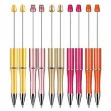 50قطعة من حبات السيليكون ذات الطباعة الملونة مناسبة لأشغال المجوهرات اليدوية، سلسلة المفاتيح الإبداعية، أساور، وأشغال قلائد