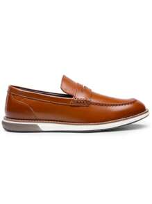 Men's Classic Penny Loafer Dress Slip-On Shoes With Comfortable Fit And Long-Lasting Vegan Leather