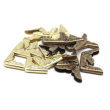 50pcs/Set Metal Corner Protectors For Notebook Diary Journal, Book Corner Guards Back To School,Back To School,School Supplies