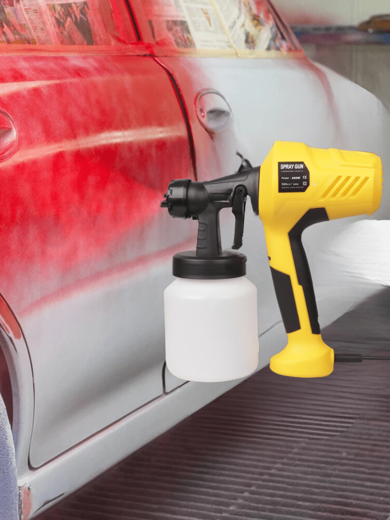 Electric Atomizing Spray Paint Gun, MultiFunctional Spray, Used For Spraying Furniture, Walls