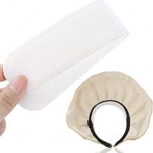 Disposable Brim Sweat Pad, Hat Anti Dirt Pad, Summer Outdoor Hat Sweat Absorption Patch, Leisure And Portable Travel Outdoor Accessories Travel Disposables Items Travel Hotel Essentials Outdoor Essentials Room Stuff Beach Travel Minis Periods Disposable Items Bathroom Accessories Travel Essentials Travel Accessories Travel Must Haves Vacation Holiday School Accessories Back To School Supplies