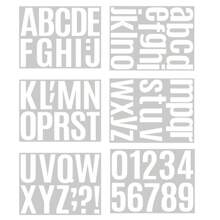 4/6 Stücke/Set wasserfeste Vinyl Buchstaben & Zahlen Aufkleber, 10 cm groß Groß- & Kleinbuchstaben, Symbole, Zahlen Aufkleber (Kombi 12 Stücke Schwarz + Weiß), für Schuldekoration, Heimdekoration, Briefkasten, Regale, Beschriftung, verwendbar auf Briefkasten, Fahrrad, Auto, Fenster, Tür, Schilder, Adresszahlen, Fahrzeug, Heimdekoration, Schulsachen